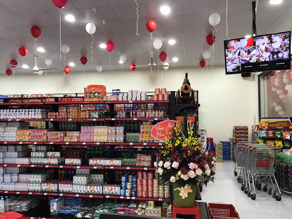 Không gian siêu thị Hân An
