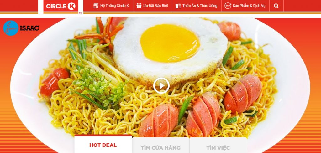 Cửa hàng tiện lợi Circle K tại TP HCM