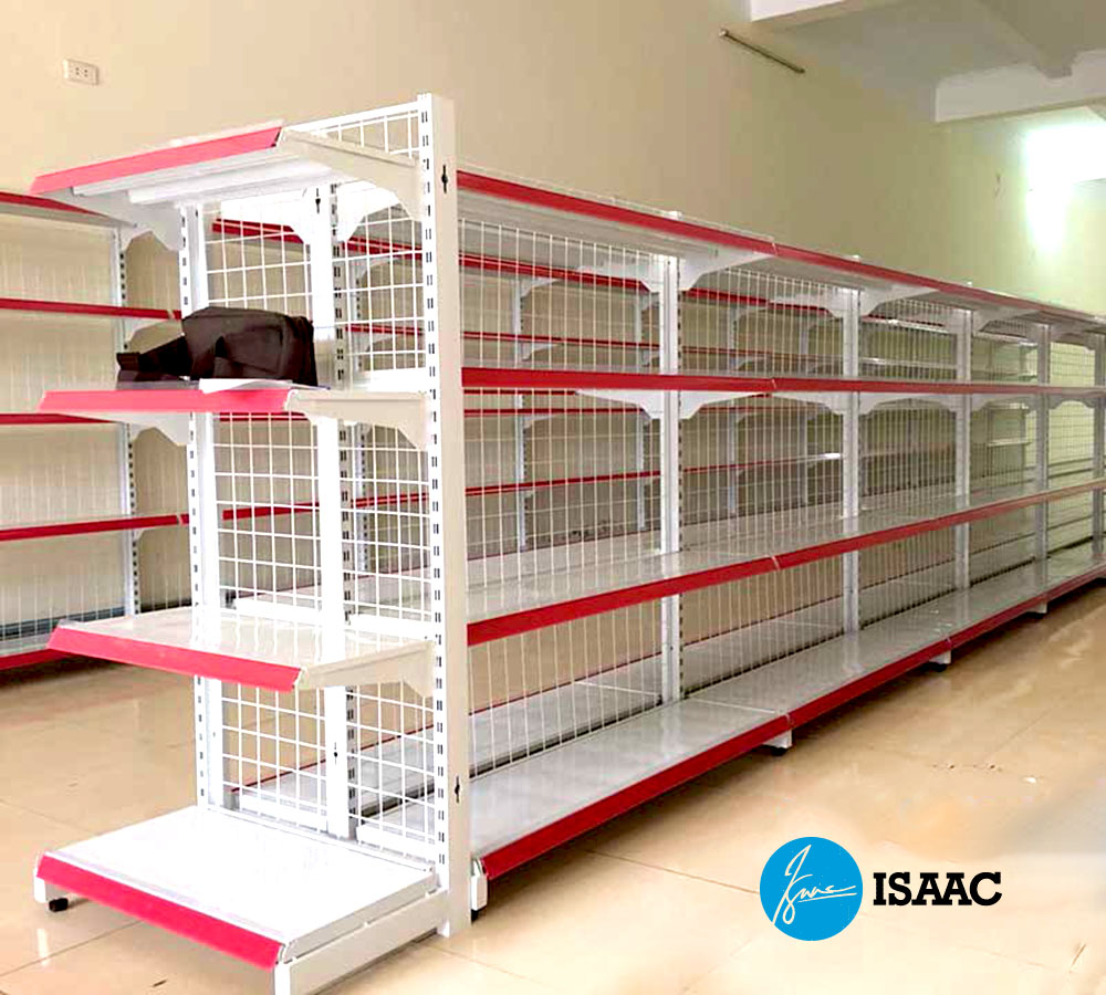 Kệ bán hàng tạp hóa 2 mặt