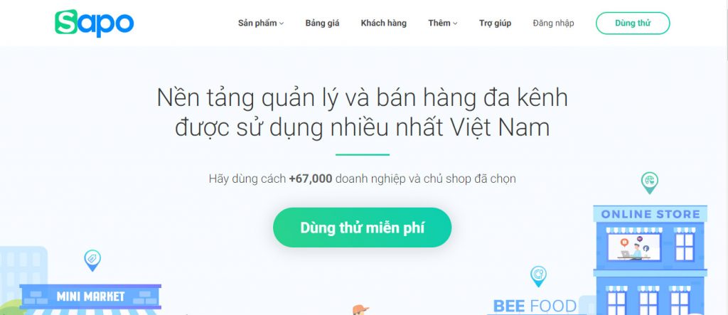 Quản lý bán hàng đa kênh Sapo