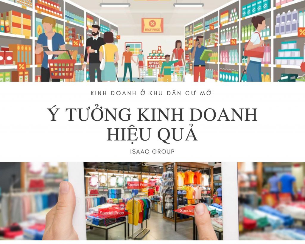 Kinh doanh ở khu dân cư mới