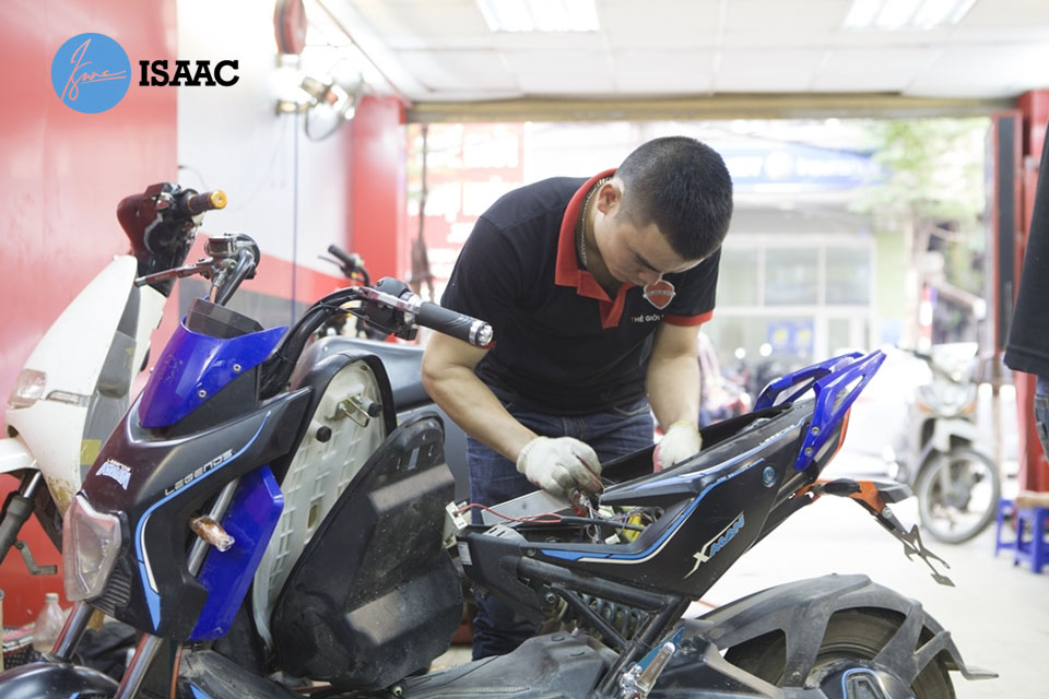 Kinh doanh sửa chữa xe máy xe đạp