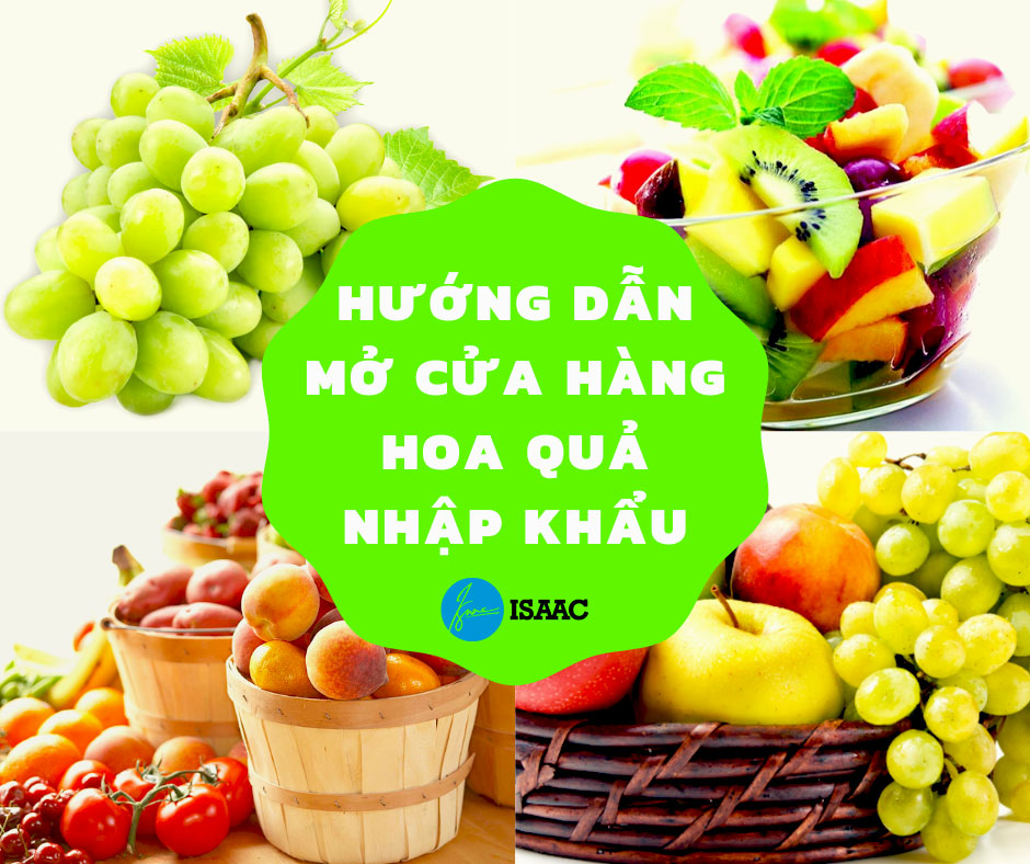 Hướng dẫn mở cửa hàng hoa quả nhập khẩu Hướng dẫn mở cửa hàng hoa quả nhập khẩu