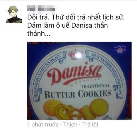 Bánh Danisa giả nhái Bánh Danisa giả nhái