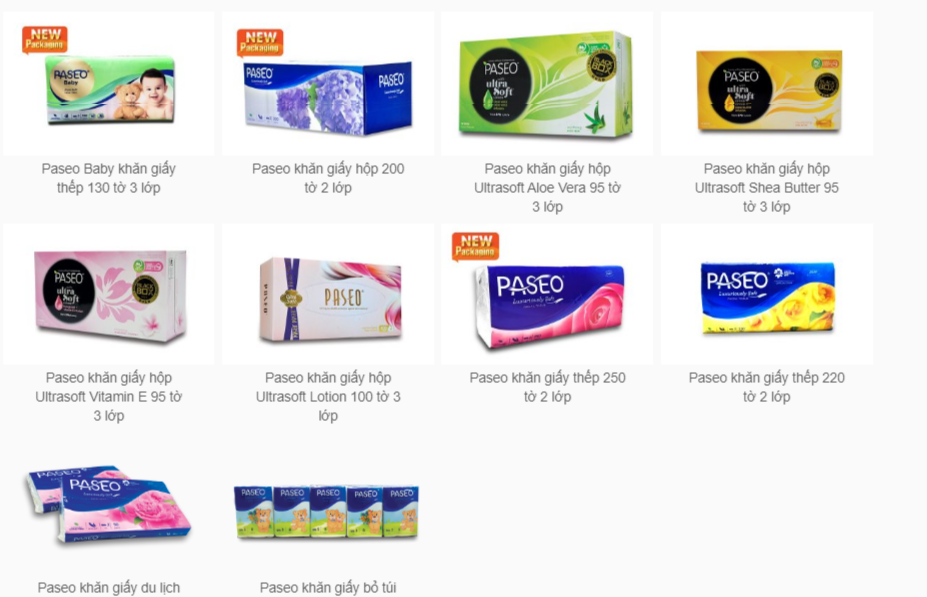 Phân phối giấy vệ sinh Paseo cao cấp