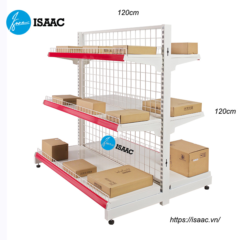 báo giá kệ siêu thị lưng lưới