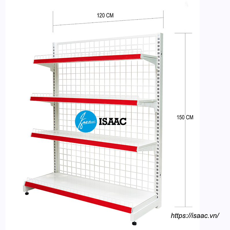 Kệ siêu thị đơn tại ISAAC
