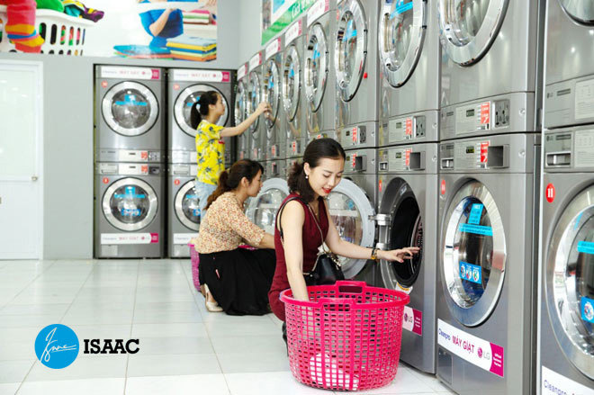 Mở cửa hàng giặt là quần áo