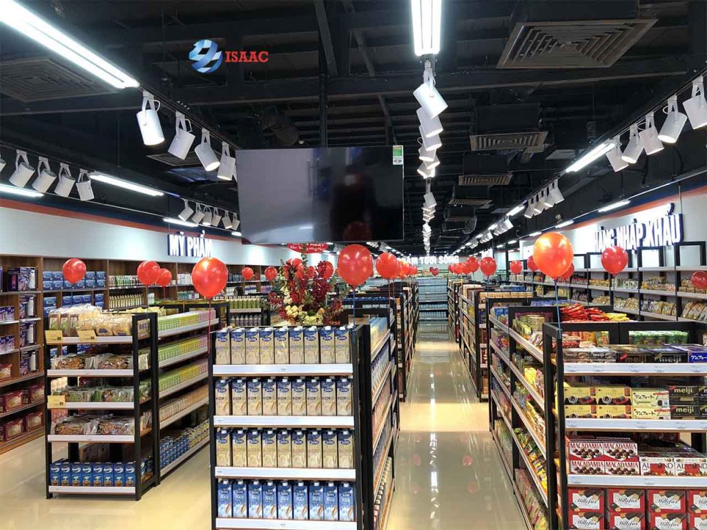 Isaac lắp đặt giá kệ siêu thị Isaac lắp đặt giá kệ siêu thị