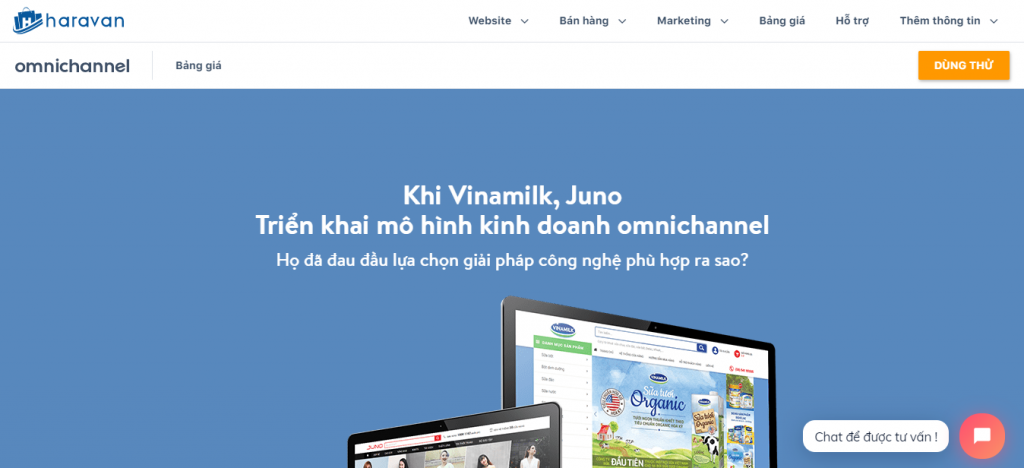 Phần mềm bán hàng đa kênh Haravan