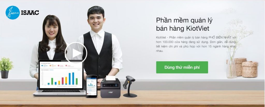 Phần mềm quản lý bán hàng kioviet Phần mềm quản lý bán hàng kioviet