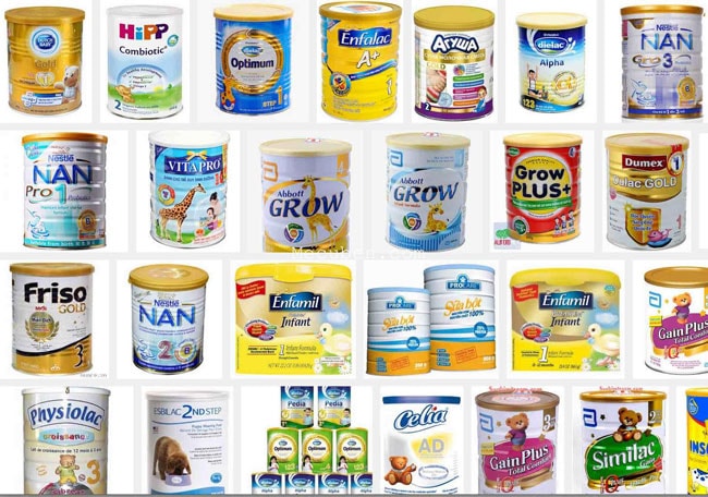 Danh sách các sản phẩm sữa bột Vinamilk phân phối Danh sách các sản phẩm sữa bột Vinamilk phân phối