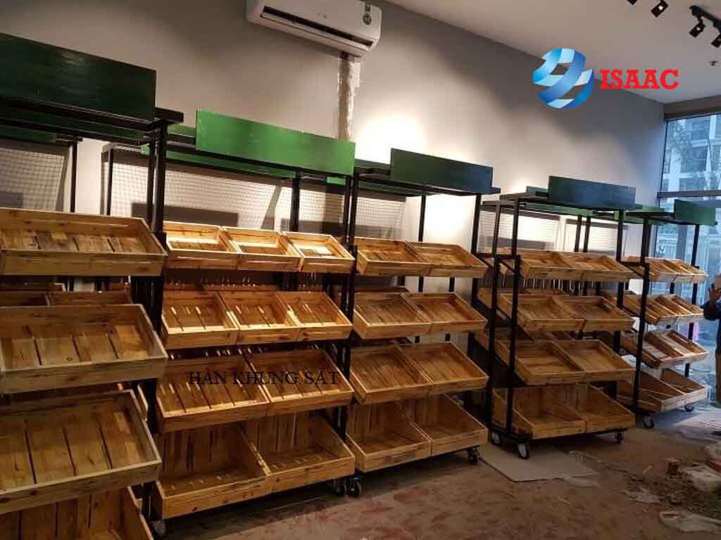 Kệ Bày Trái Cây Bắt Mắt