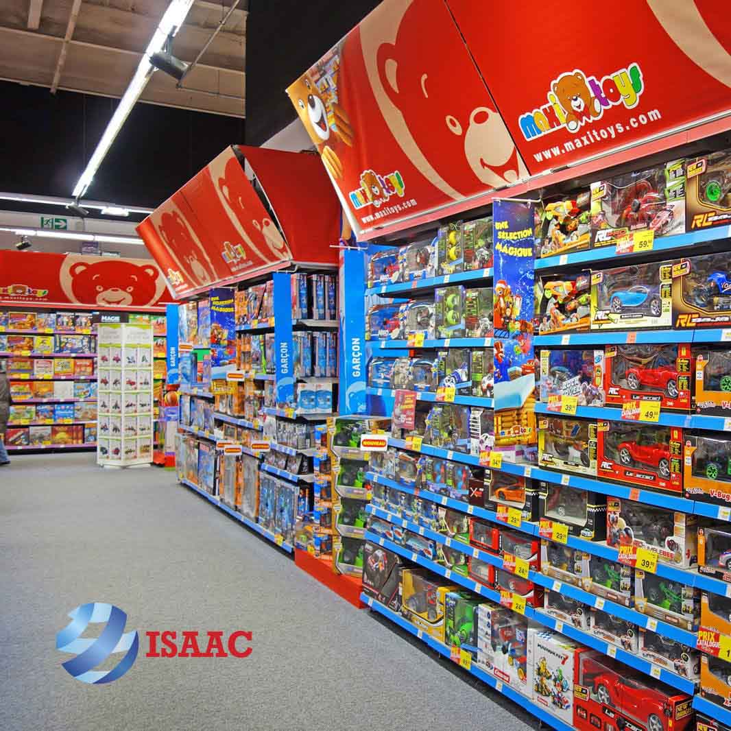 Kệ trưng bày đồ chơi siêu thị