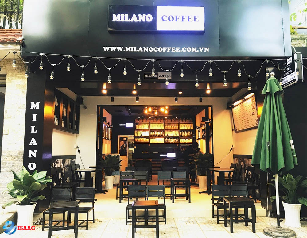 thương hiệu cafe nhượng quyền milano