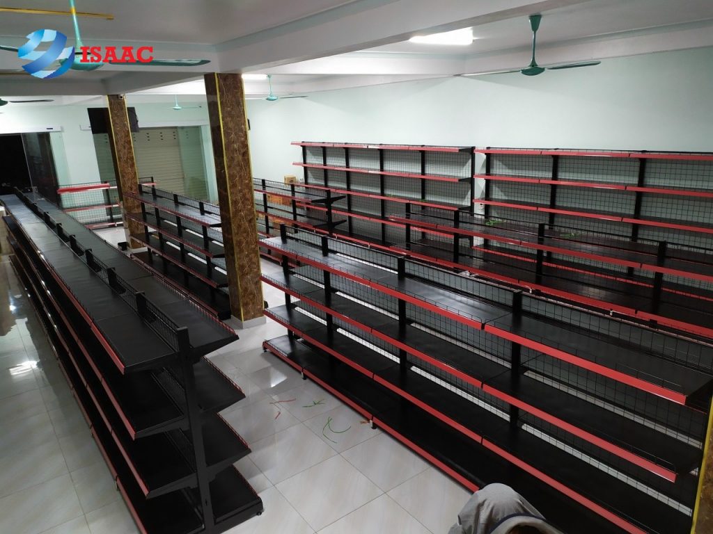 Lắp đặt kệ siêu thị tại quận Lê Chân Hải Phòng