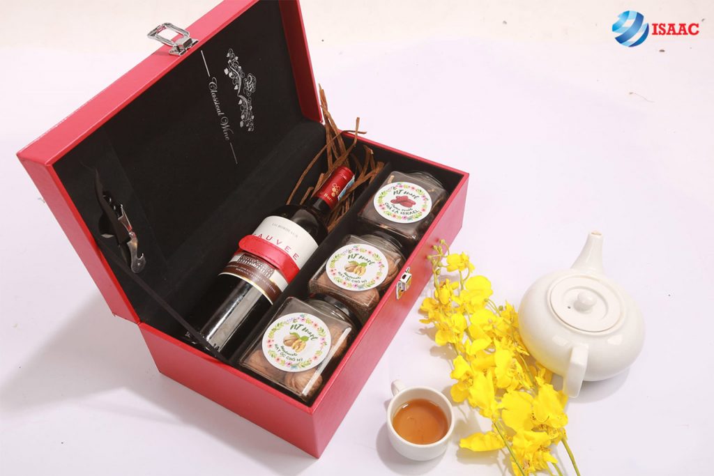 Hộp đựng quà Tết sang trọng