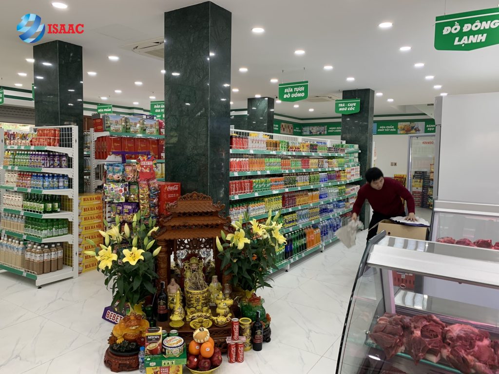 Setup hoàn thiện như trong thiết kế