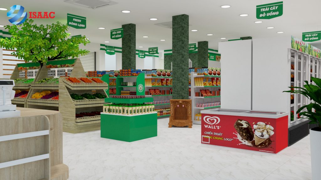 Nhận diện và phân khu hàng hóa siêu thị Hà Đông