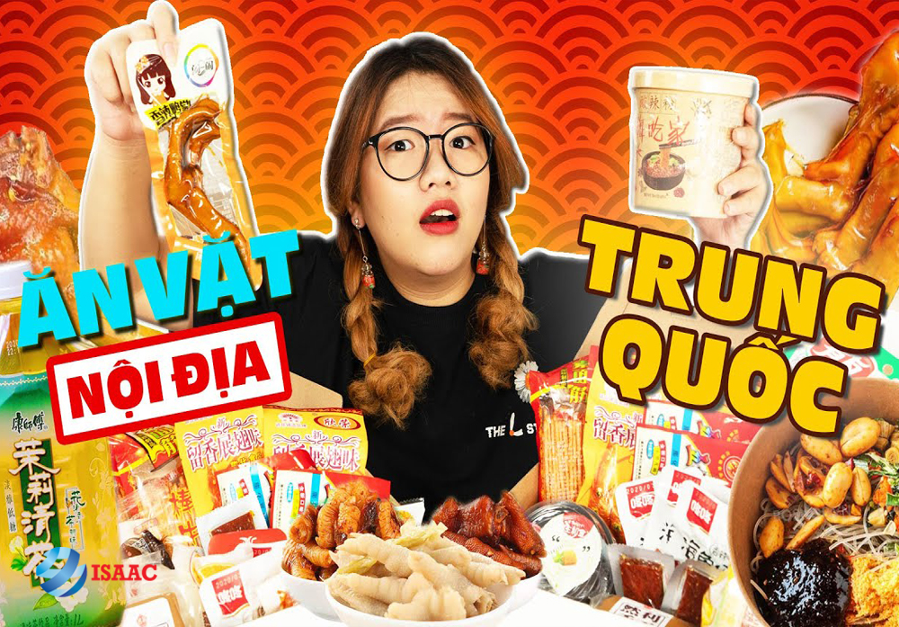 Đồ ăn vặt nội địa Trung