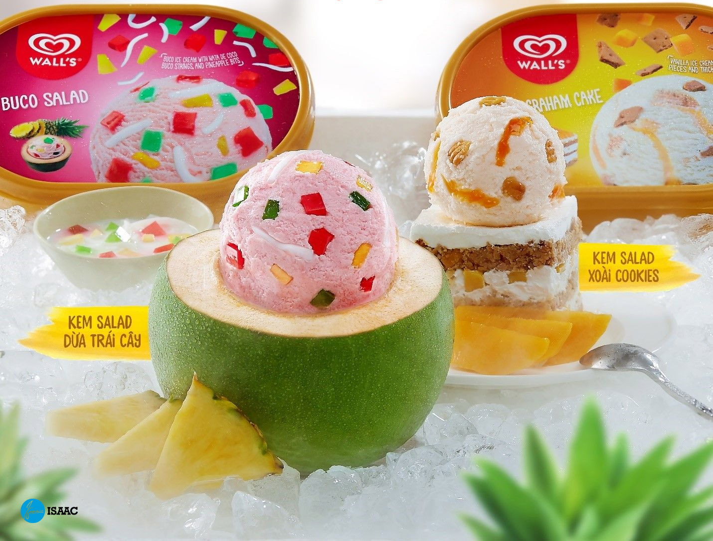 Kem Wall's thơm ngon cực hấp dẫn