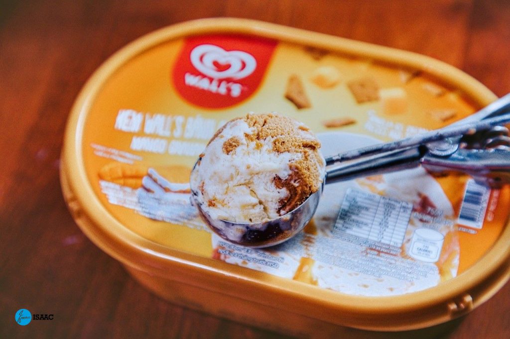 Kem hộp Wall's cực hấp dẫn