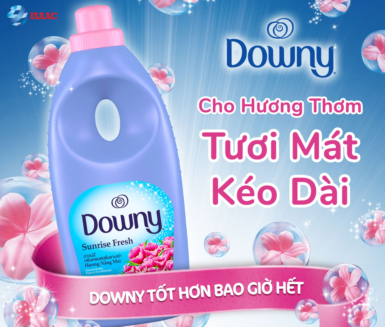 Nước giặt Downy hương hoa thơm ngát