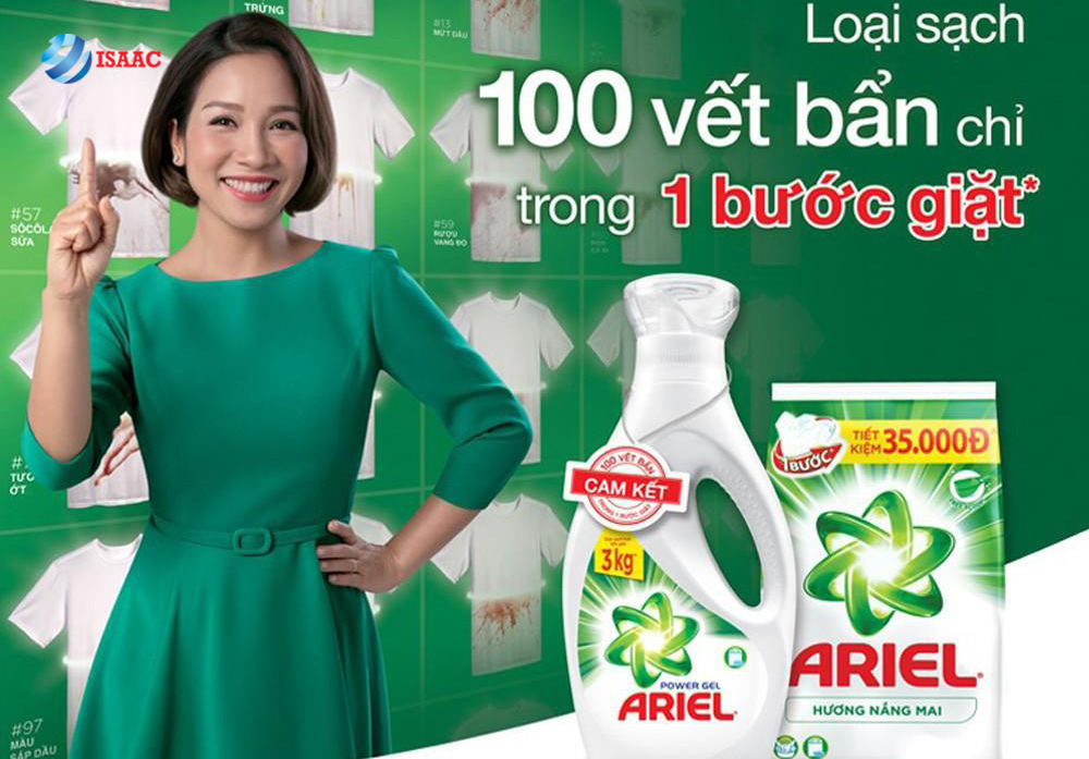 Nước giặt Ariel