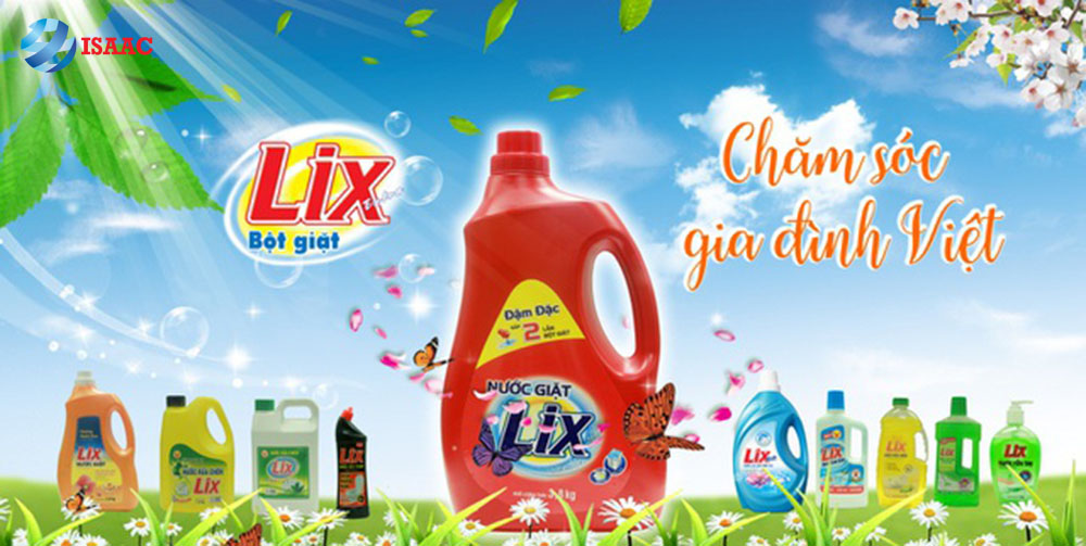 Nước giặt lix