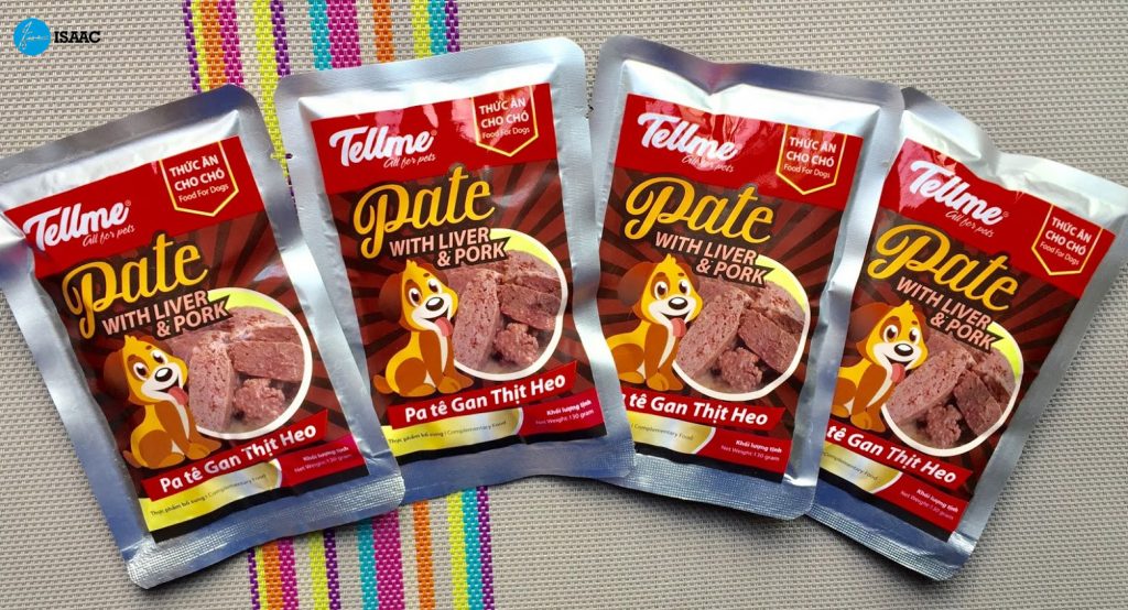 Đồ ăn vặt Pate cho cún cưng