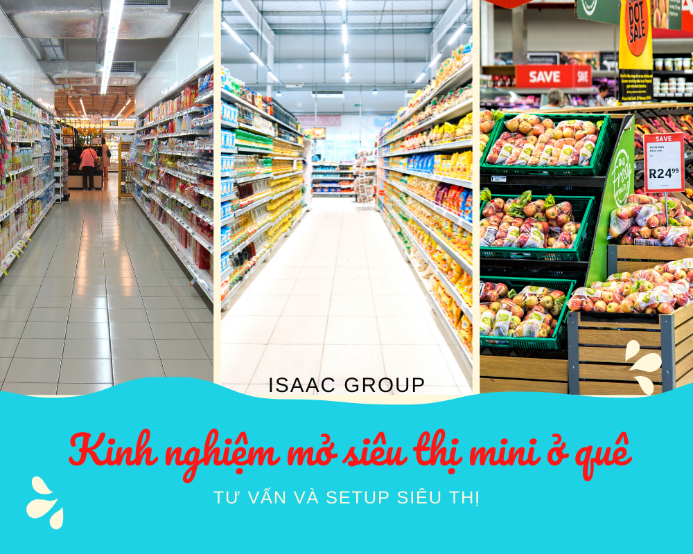 Kinh nghiệm mở siêu thị mini ở quê