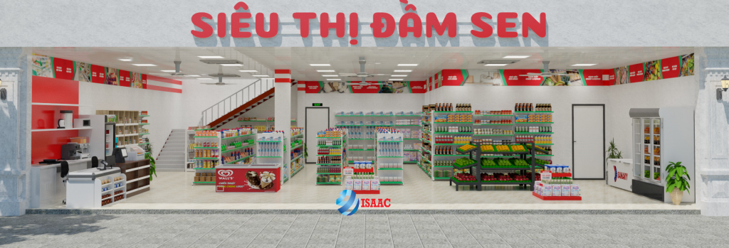 Thiết kế siêu thị tại Cao Bằng