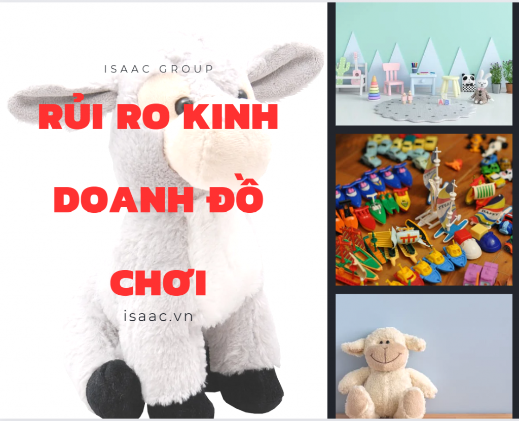 Rủi ro kinh doanh đồ chơi trẻ em