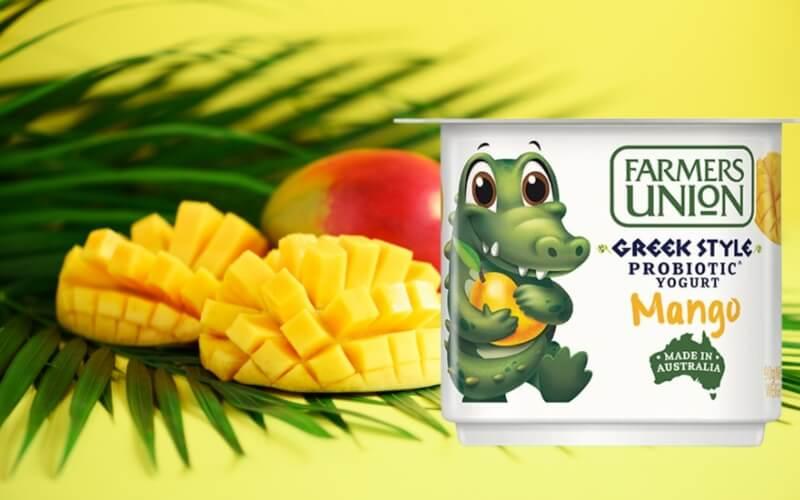 Sữa chua Hy Lạp Farmers Union vị xoài, bổ sung dinh dưỡng