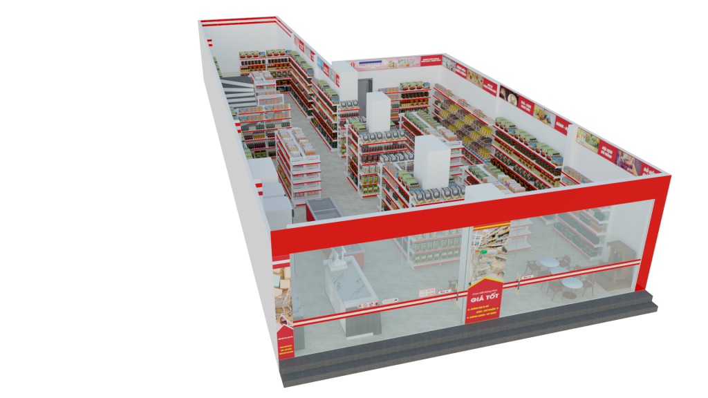 Tổng quan cửa hàng siêu thị tại Hải Phòng Tổng quan cửa hàng siêu thị tại Hải Phòng