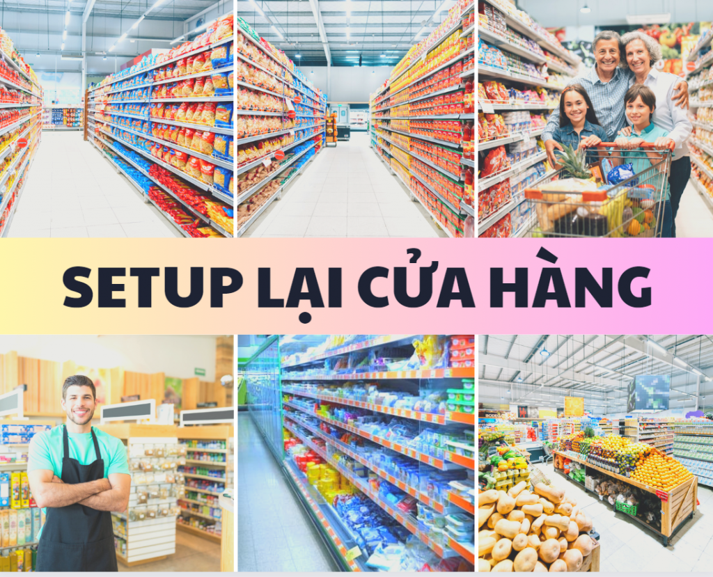 Hướng dẫn cách setup lại cửa hàng Hướng dẫn cách setup lại cửa hàng