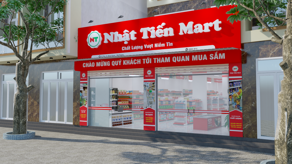 Setup siêu thị Hải Dương chuyên nghiệp