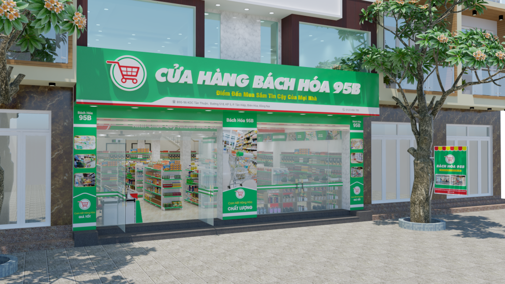 Setup siêu thị mini Biên Hòa tại tỉnh Đồng Nai Setup siêu thị mini Biên Hòa tại tỉnh Đồng Nai