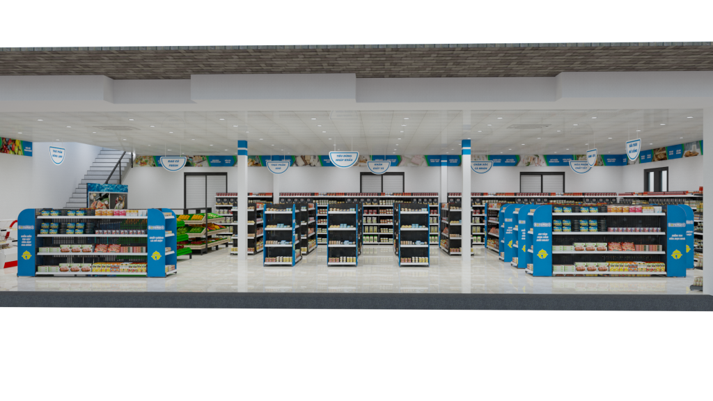 View toàn cảnh siêu thị Doremart View toàn cảnh siêu thị Doremart
