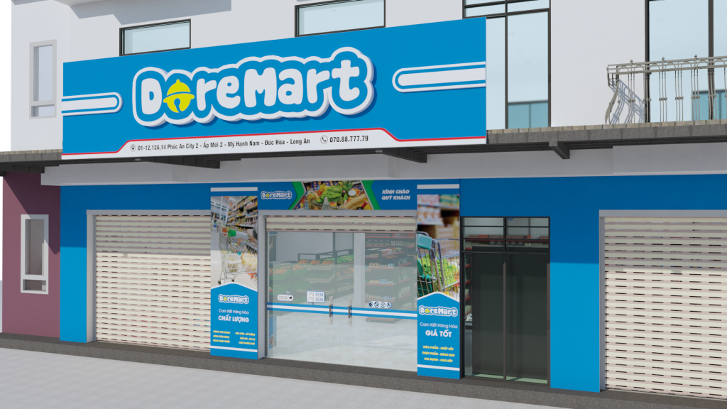 Setup siêu thị mini Long An Setup siêu thị mini Long An