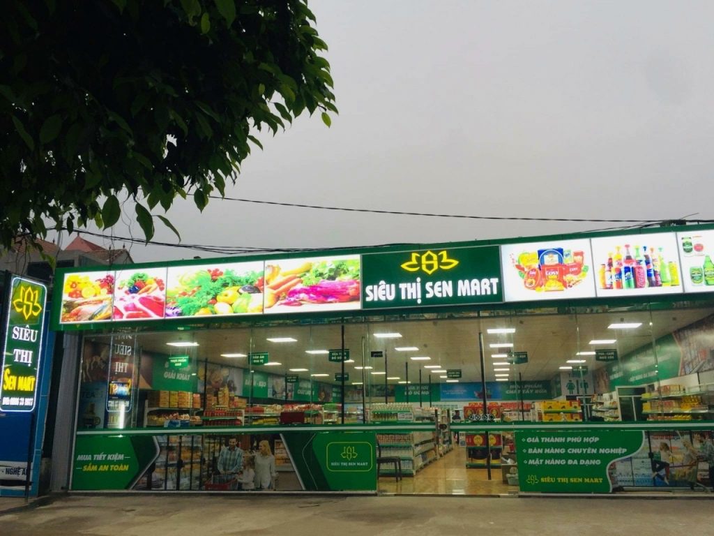 Setup siêu thị mini Nghệ An