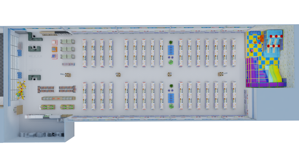Layot tổng thể siêu thị Star mart Layot tổng thể siêu thị Star mart
