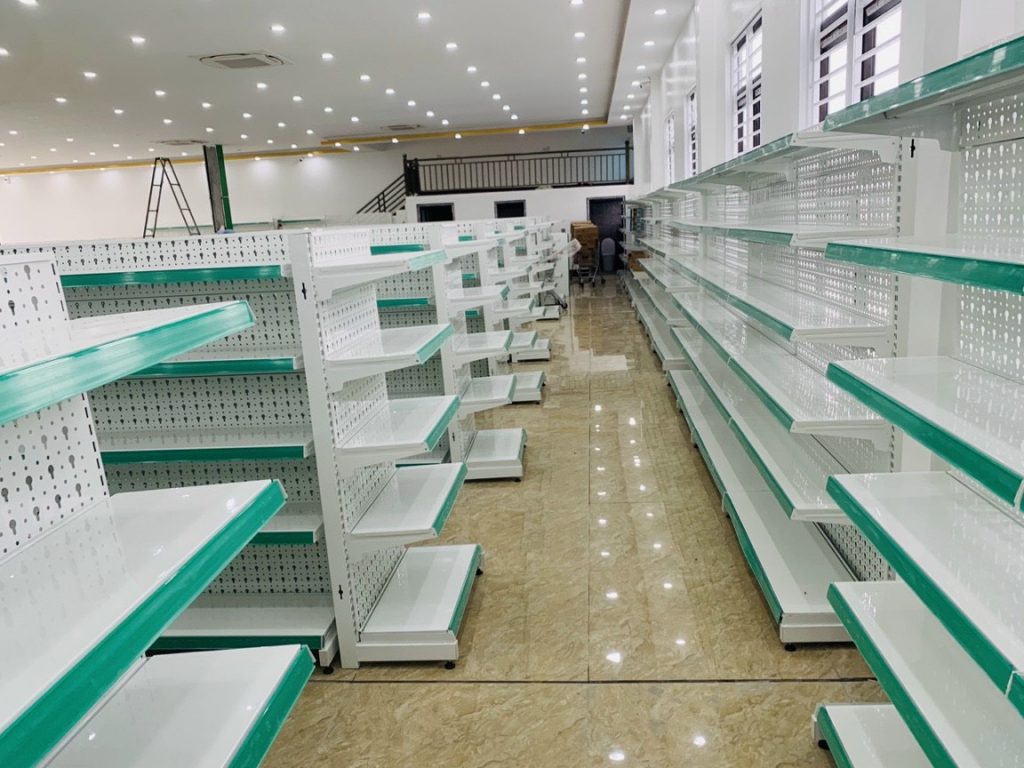 Chủng loại kệ siêu thị là loại tôn lỗ đang phổ biến trên thị trường Chủng loại kệ siêu thị là loại tôn lỗ đang phổ biến trên thị trường